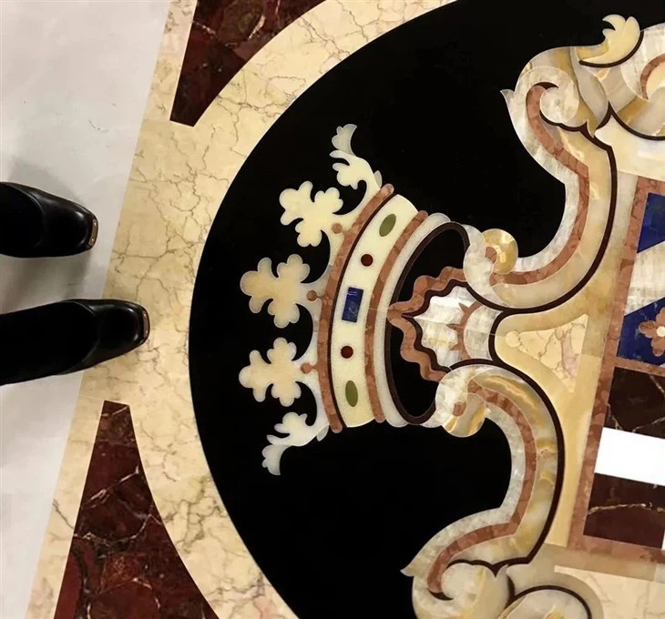 Waterjet Marble Floor Medallions